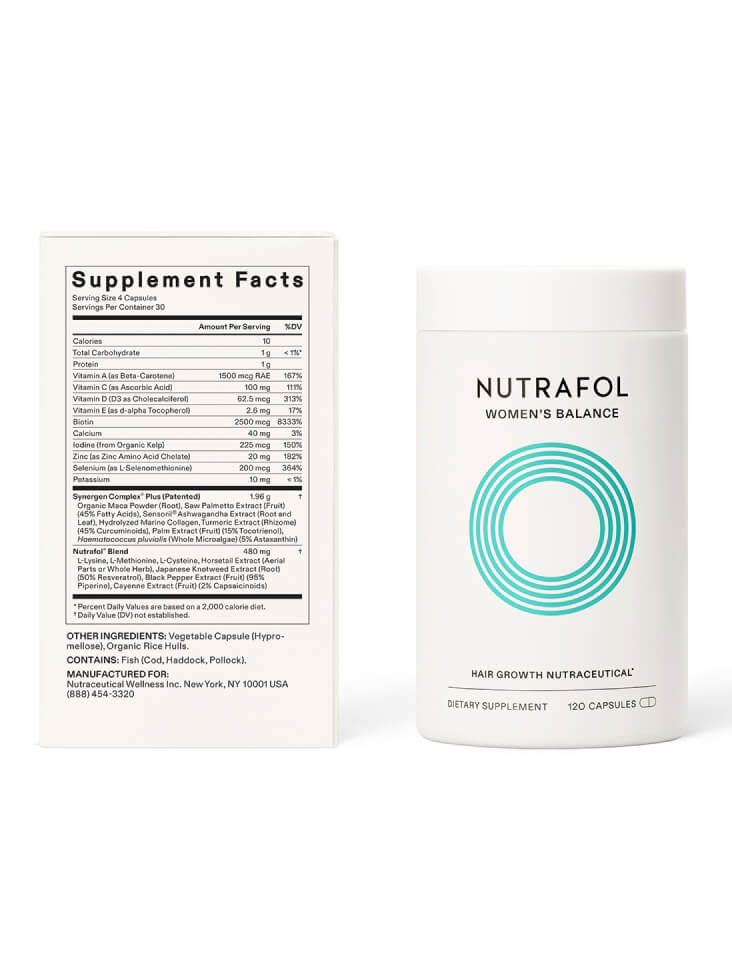 Nutrafol Women's Balance Single Bottle